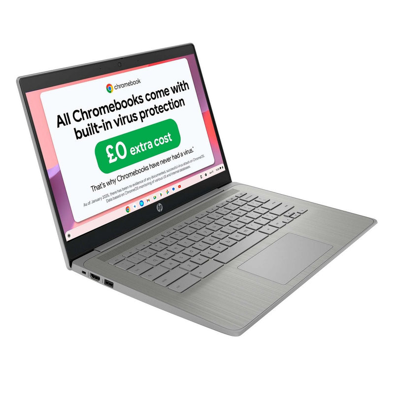 HP Chromebook 14 inch grey, UK version