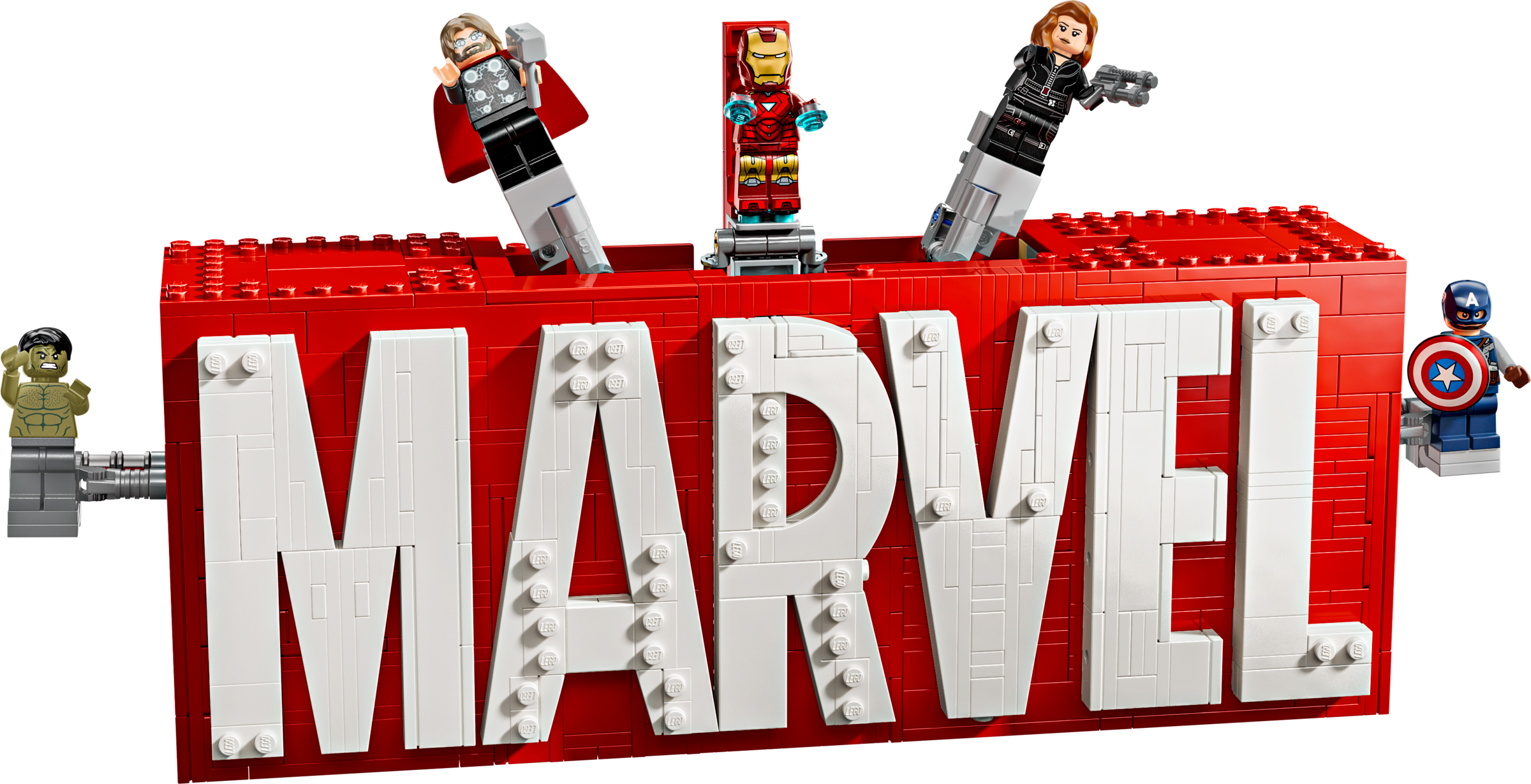 LEGO MARVEL Display Set 931 pieces, imported from the UK