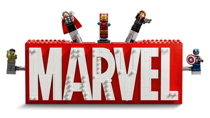 LEGO MARVEL Display Set 931 pieces, imported from the UK