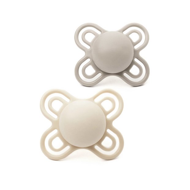 MAM Perfect Soother white 2 pack, imported from the UK