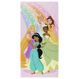 Disney Princess pink beach towel 140x70cm, UK version