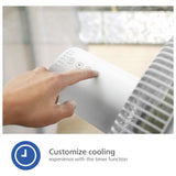 Philips white pedestal fan 15 inch (British brand)