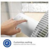 Philips white pedestal fan 15 inch (British brand)