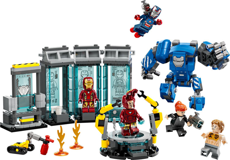LEGO Iron Man Hall of Armor set 384 pieces, UK version