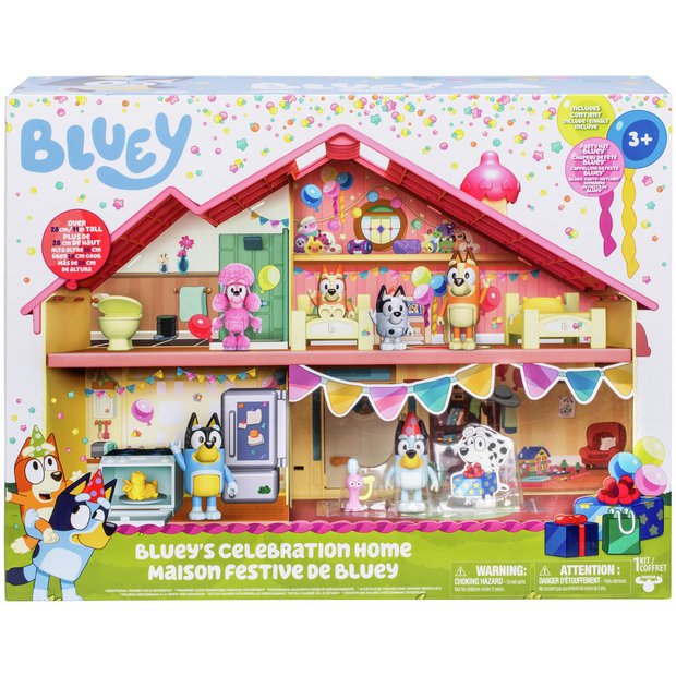 Bluey Birthday Celebration Home Playset, imported from the UK