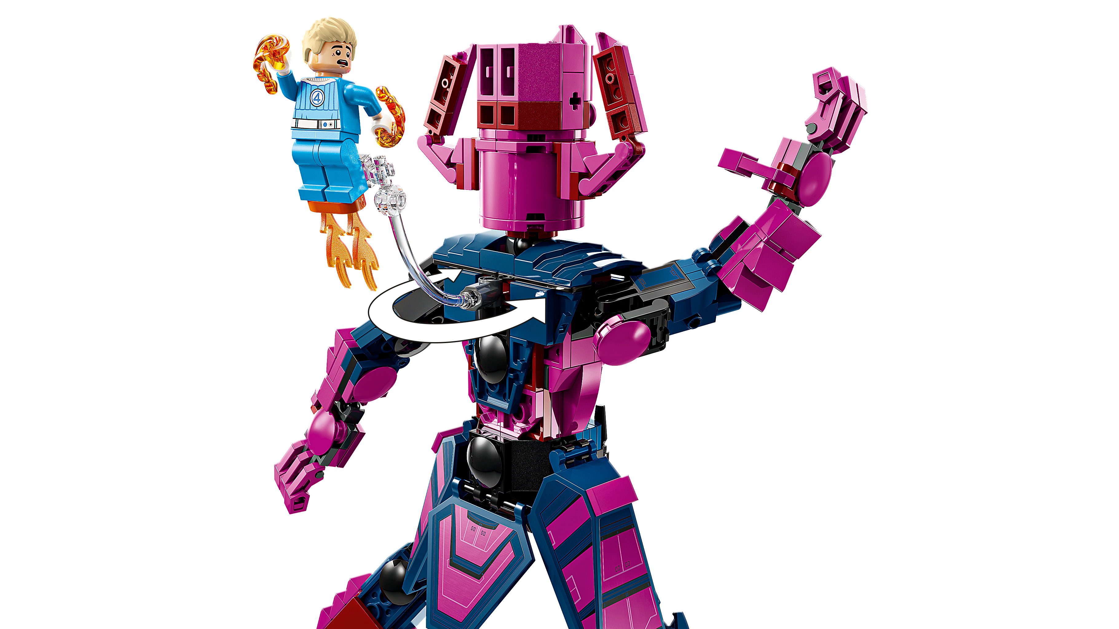 LEGO Marvel Galactus Construction Figure 427 Pieces - British product