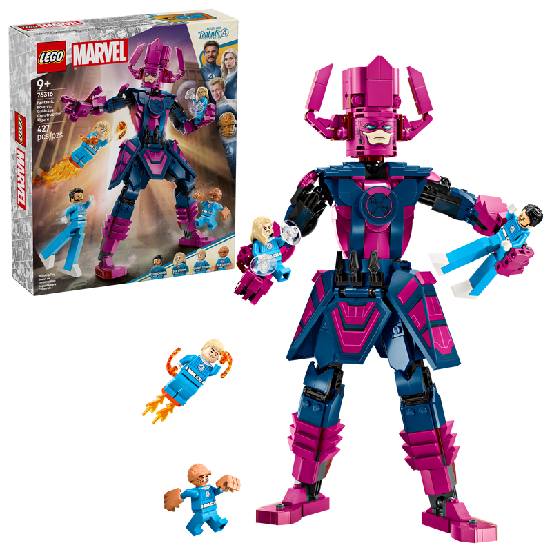 LEGO Marvel Galactus Construction Figure 427 Pieces - British product