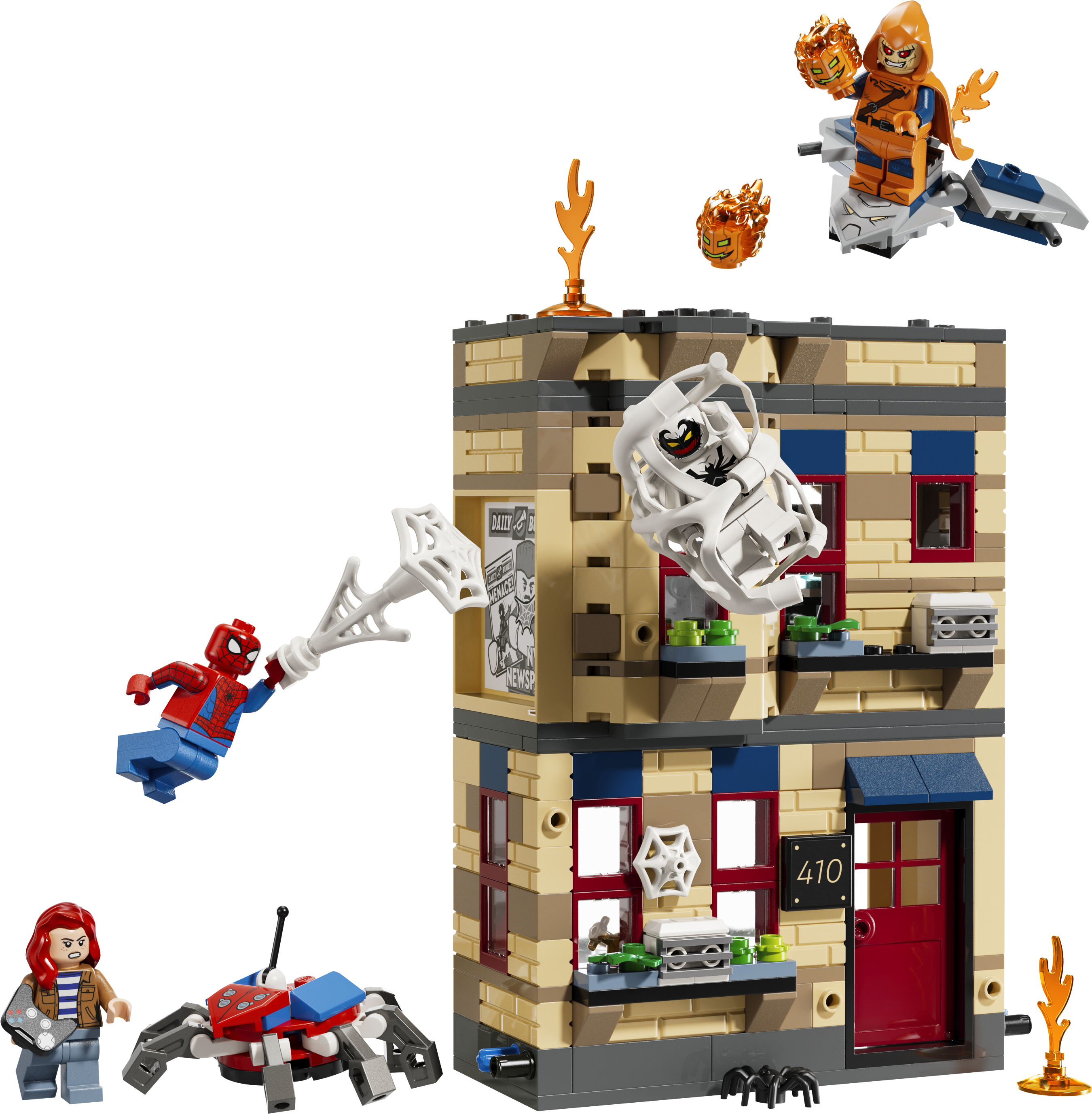 LEGO Peter Parker's Apartment 394pc Build Set, imported from the UK