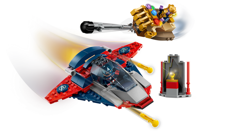 LEGO Captain America vs Thanos set 107 pieces - British product