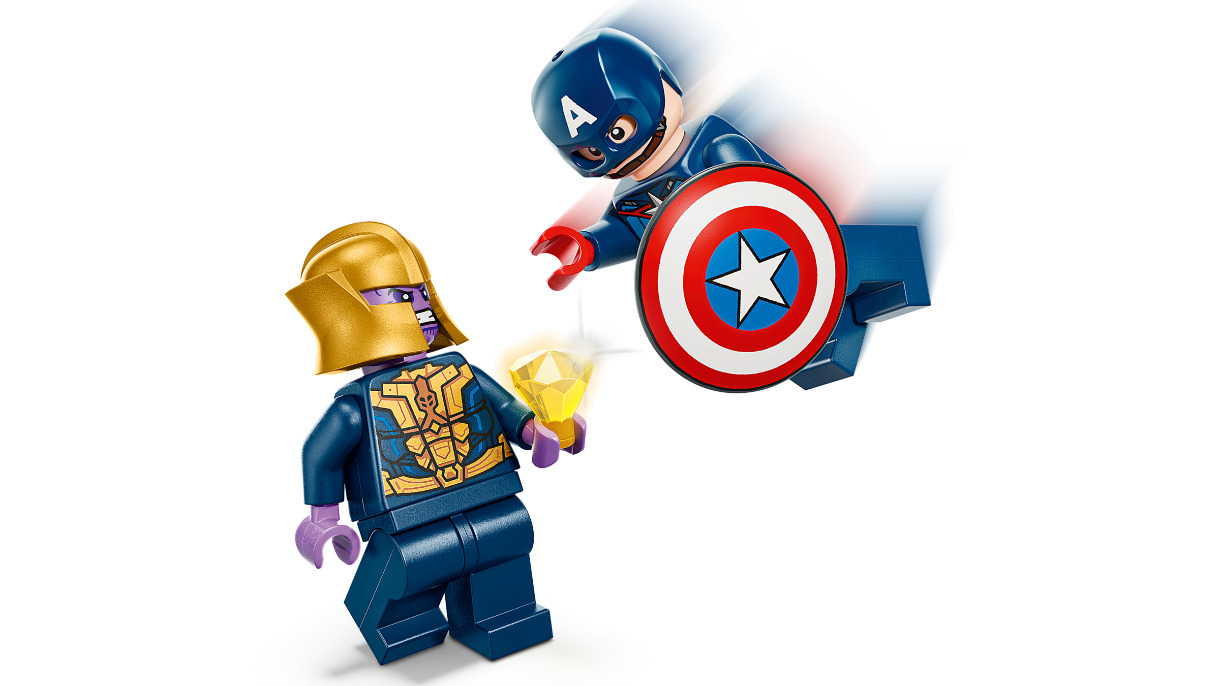 LEGO Captain America vs Thanos set 107 pieces - British product