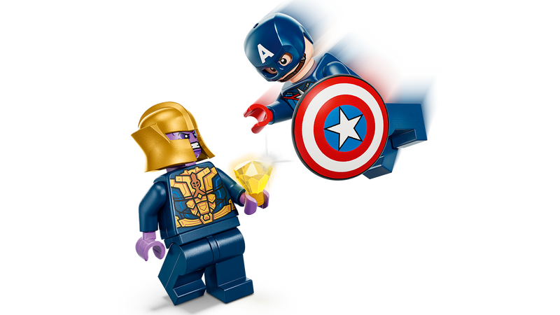 LEGO Captain America vs Thanos set 107 pieces - British product