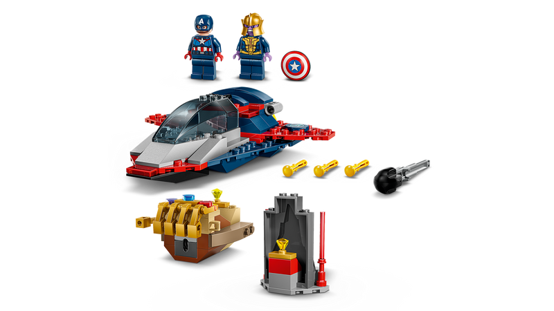 LEGO Captain America vs Thanos set 107 pieces - British product