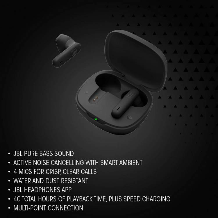 JBL Wave Flex 2 true wireless earbuds black - British product