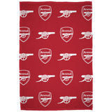 Arsenal FC fleece throw red 100x150cm, imported from the UK