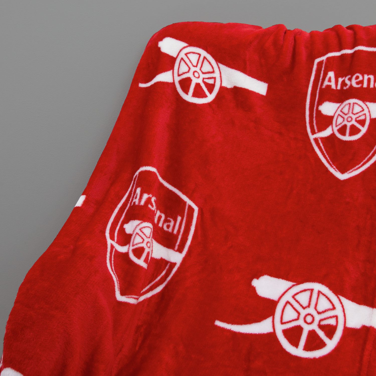 Arsenal FC fleece throw red 100x150cm, imported from the UK
