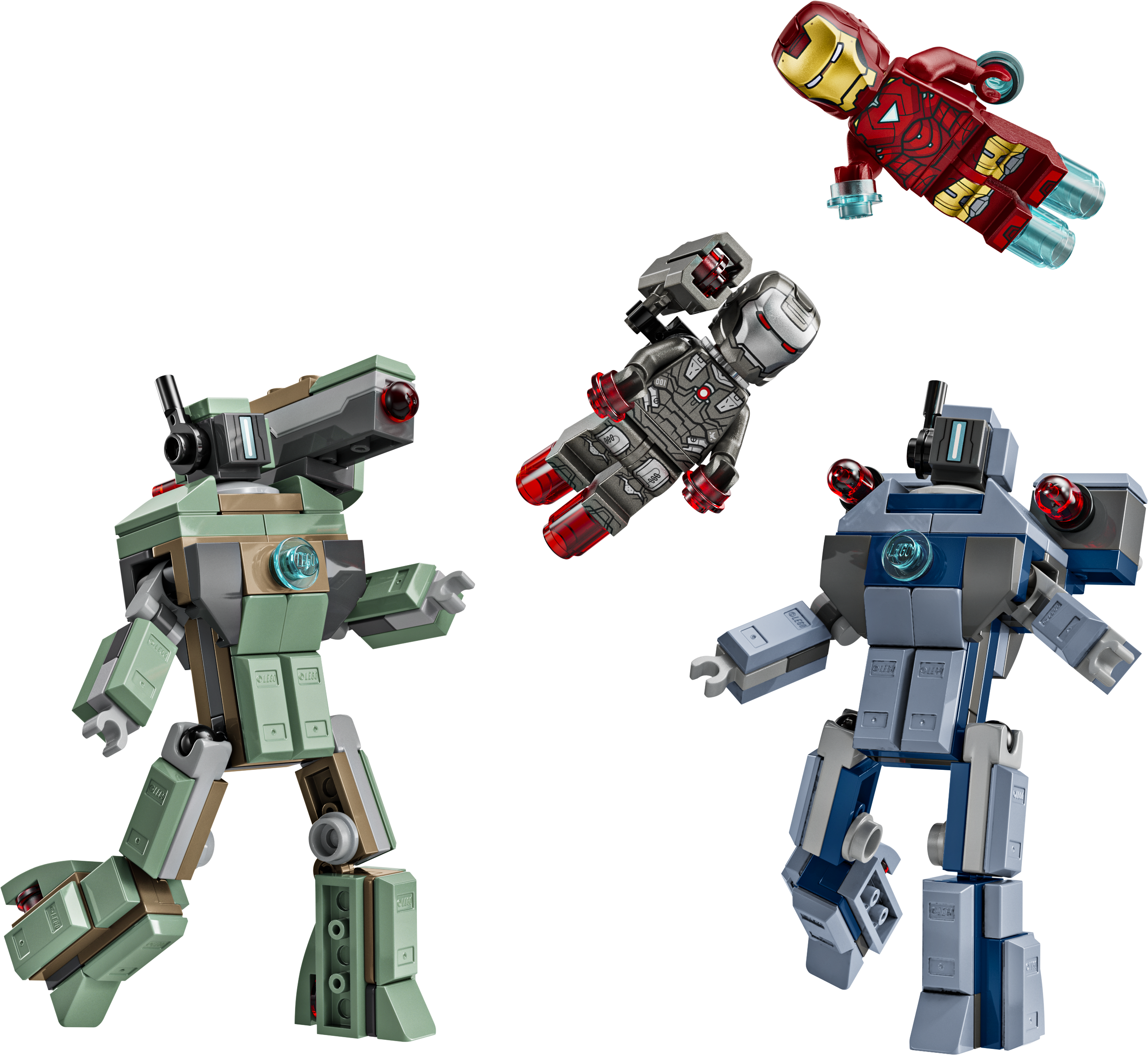 LEGO Iron Man War Machine set 204 pieces, UK version