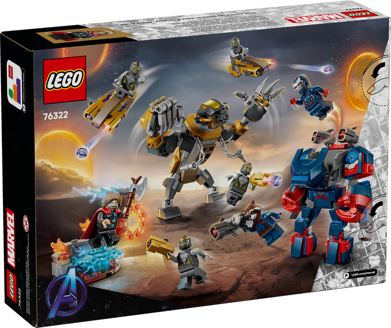 LEGO Avengers Thor vs Chitauri Set 373 Pieces - British product