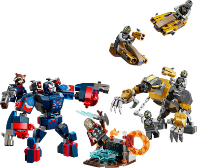 Set de construction LEGO Avengers Endgame Thor contre Chitauri 373 pièces