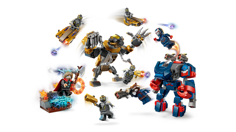 LEGO Avengers Thor vs Chitauri Set 373 Pieces - British product