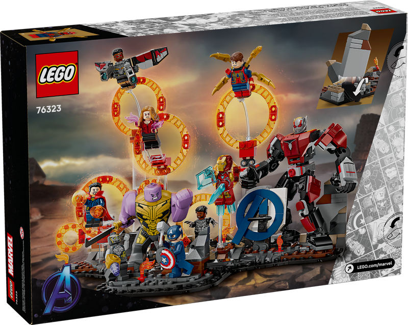 LEGO Avengers building set Marvel Endgame 621 Pieces - British product