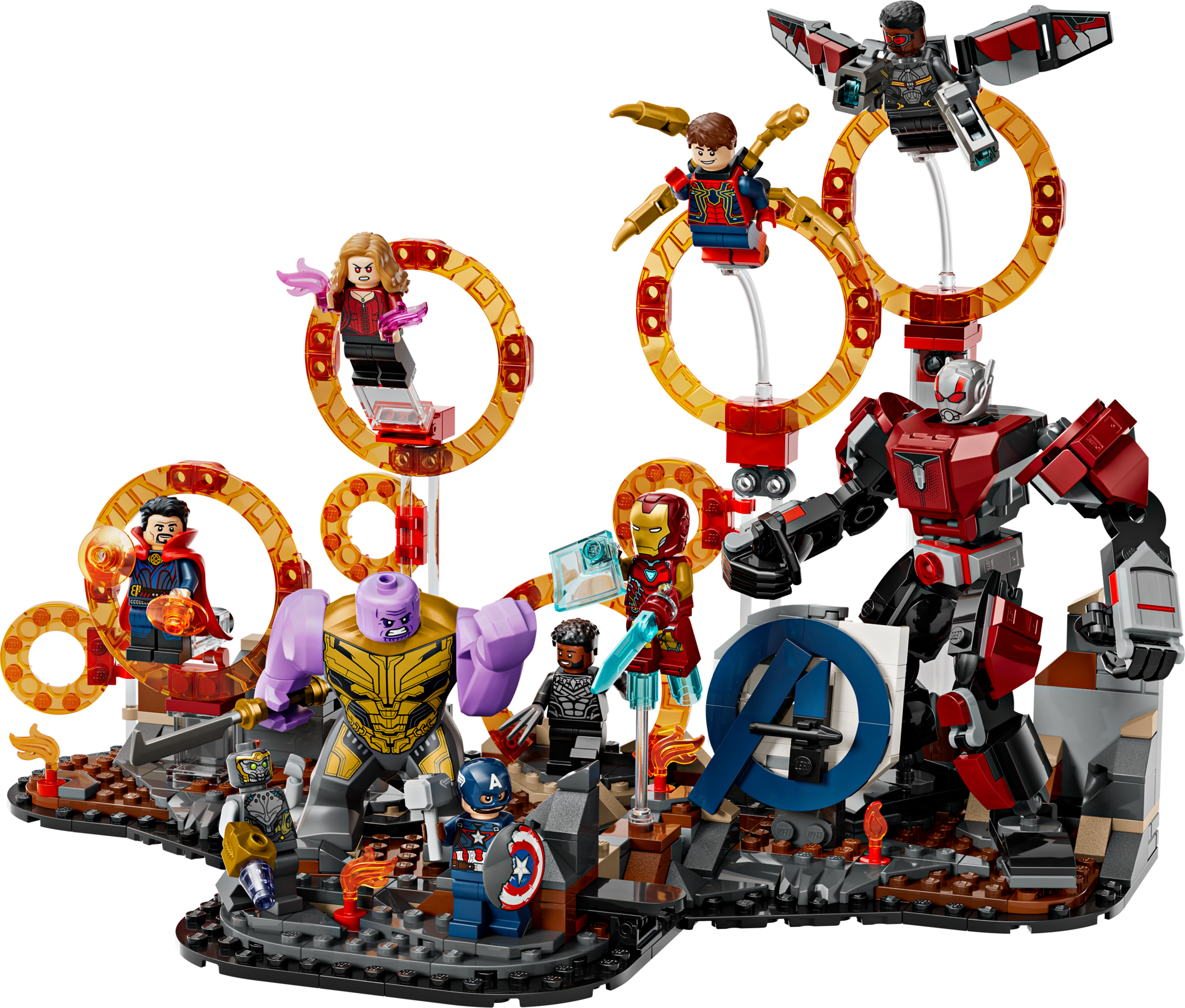 LEGO Avengers byggesett Marvel Endgame 621 deler - britisk produkt