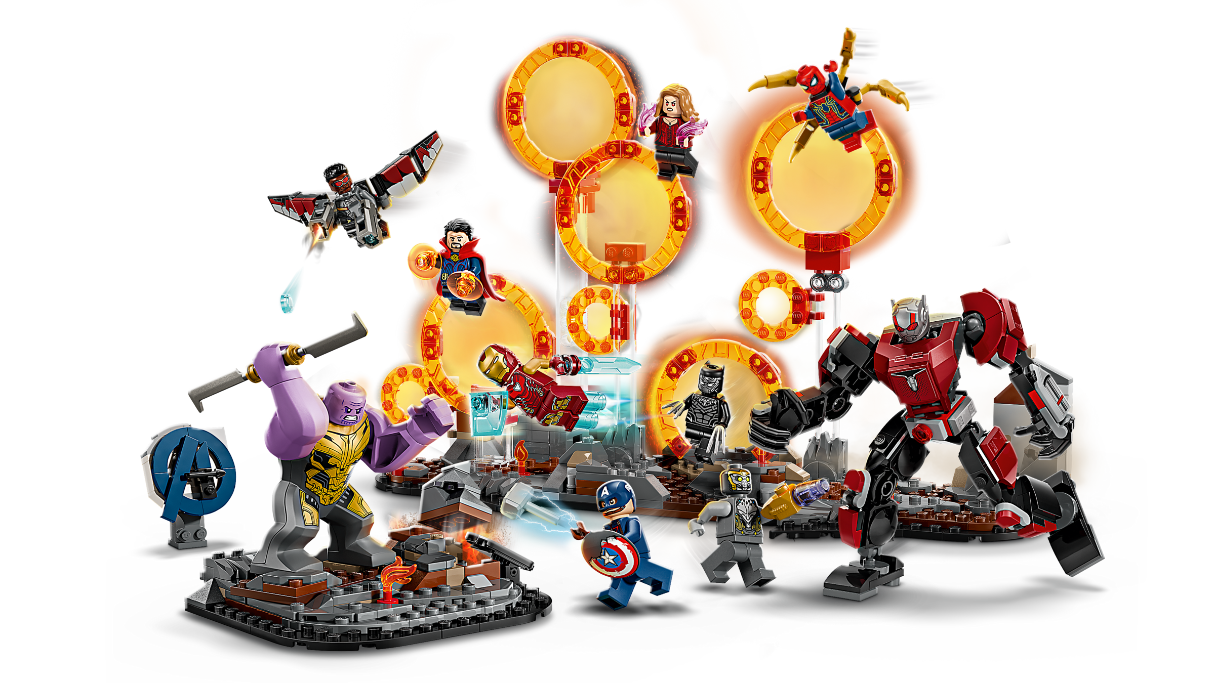 LEGO Avengers building set Marvel Endgame 621 Pieces - British product