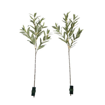 Argos Argos Home Light Up Olive Branch Set of 2 - 94cm- Buy online at McGrocer