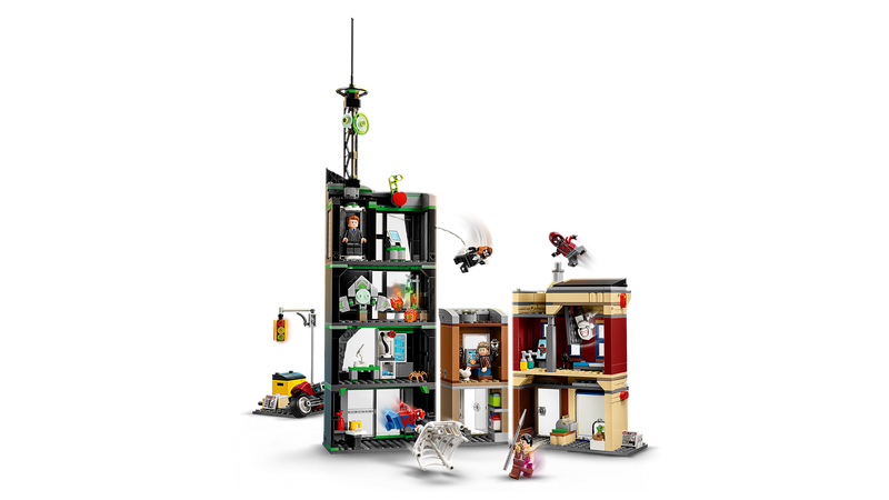 LEGO building set Spider-Man vs. Oscorp 808 pieces (British brand)