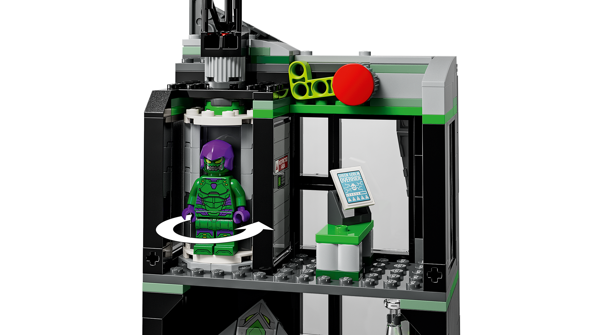 LEGO building set Spider-Man vs. Oscorp 808 pieces (British brand)