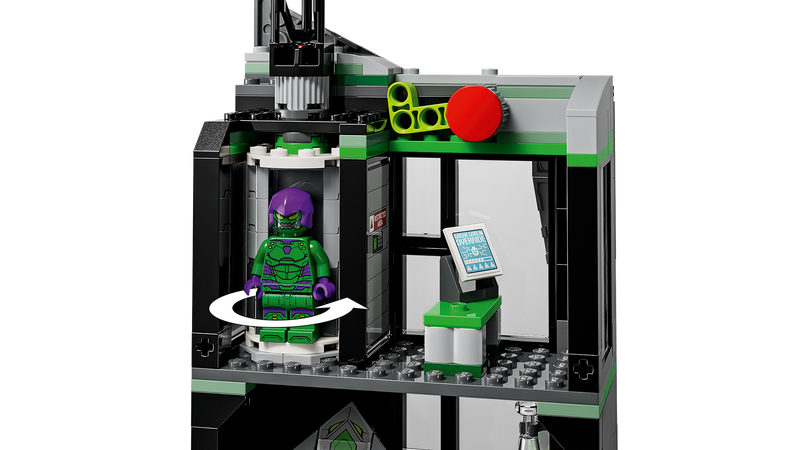 LEGO building set Spider-Man vs. Oscorp 808 pieces (British brand)