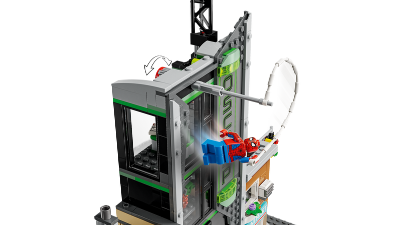 LEGO building set Spider-Man vs. Oscorp 808 pieces (British brand)