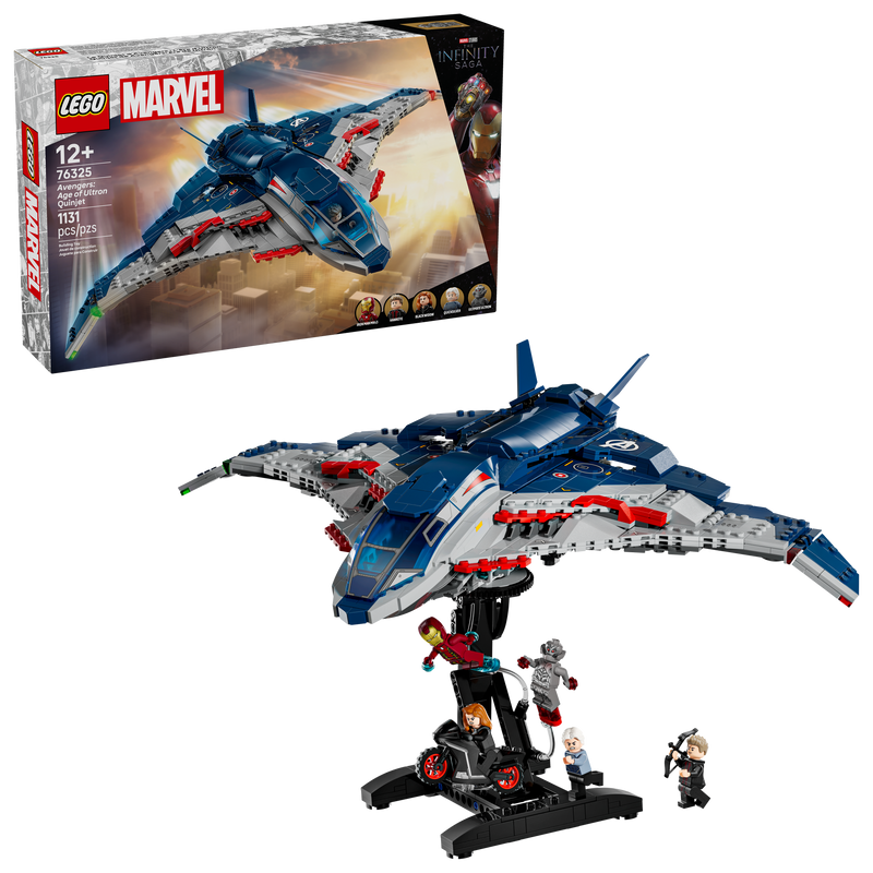 LEGO Marvel Avengers Quinjet 1131 pieces - British product