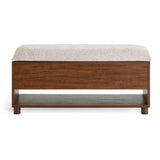 Habitat Saffield shoe storage bench walnut - British product