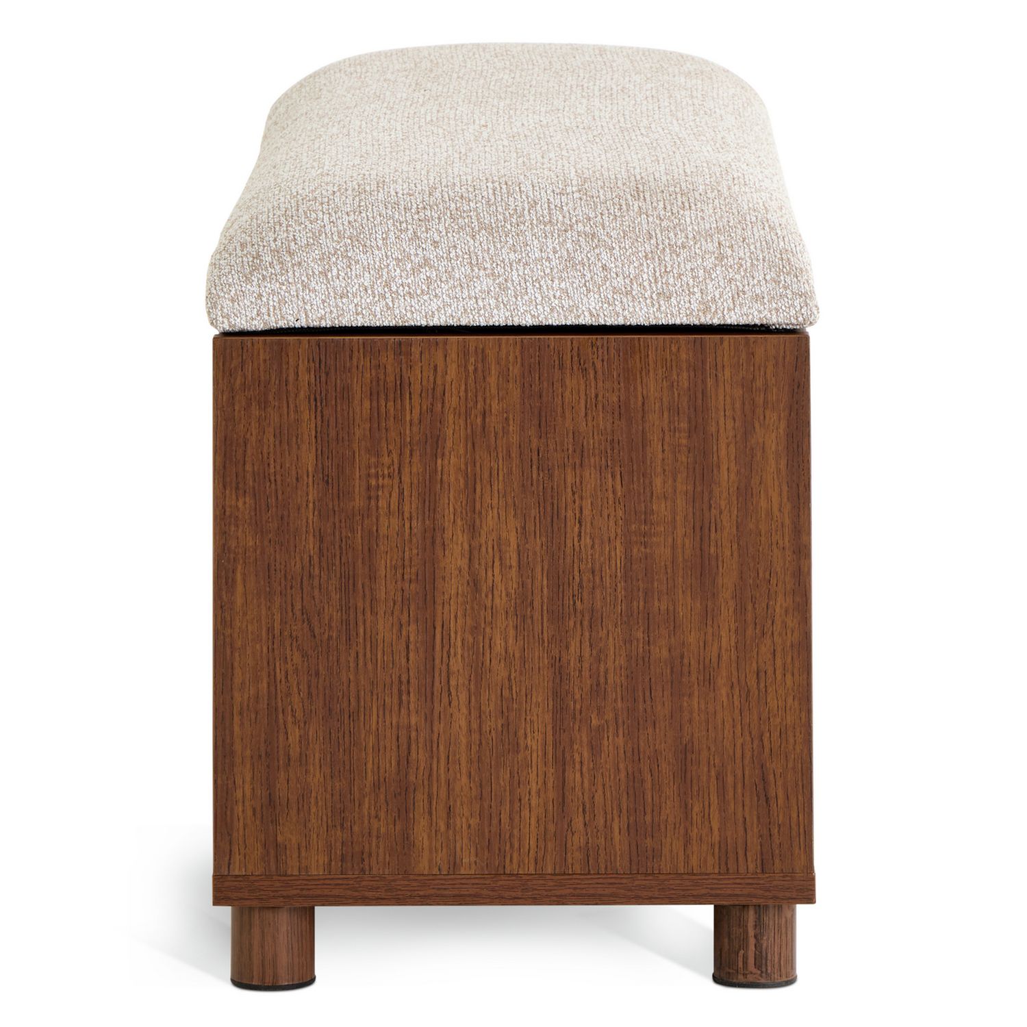Habitat Saffield shoe storage bench walnut - British product