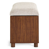 Habitat Saffield shoe storage bench walnut - British product