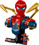 LEGO Iron Spider-Man Bust Marvel Model, imported from the UK