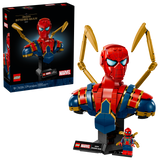 LEGO Iron Spider-Man Bust Marvel Model, imported from the UK