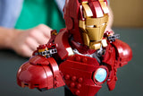 LEGO Iron Man MK4 Bust 436 Pieces, imported from the UK