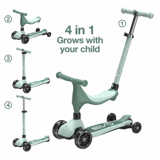 EVO Evolve 4 in 1 scooter (British brand)