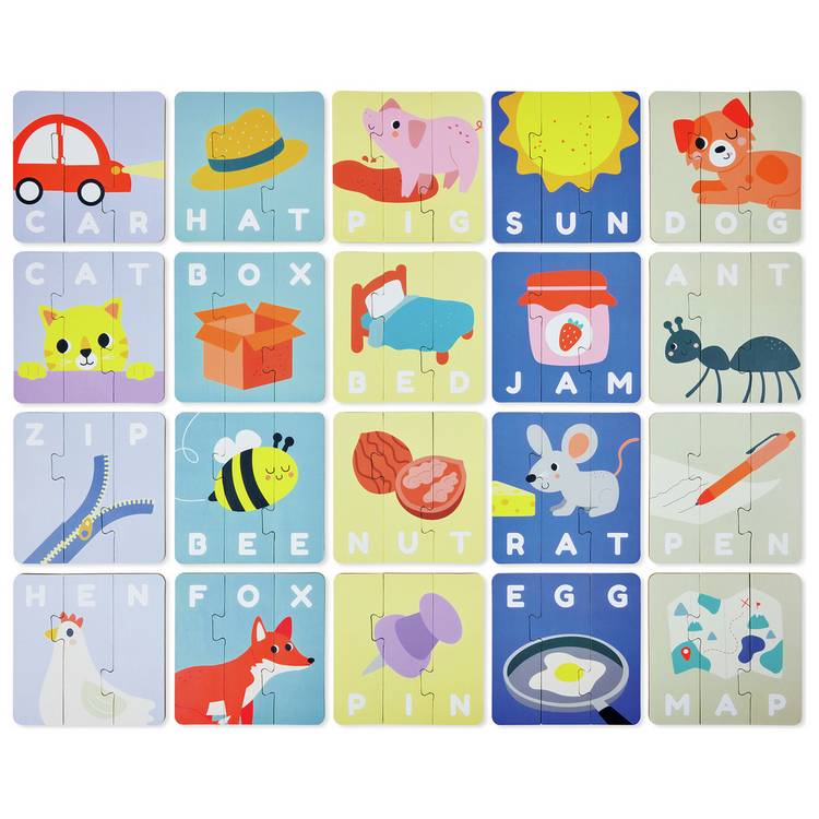 Chad Valley 3 Letter Words Educational Puzzle