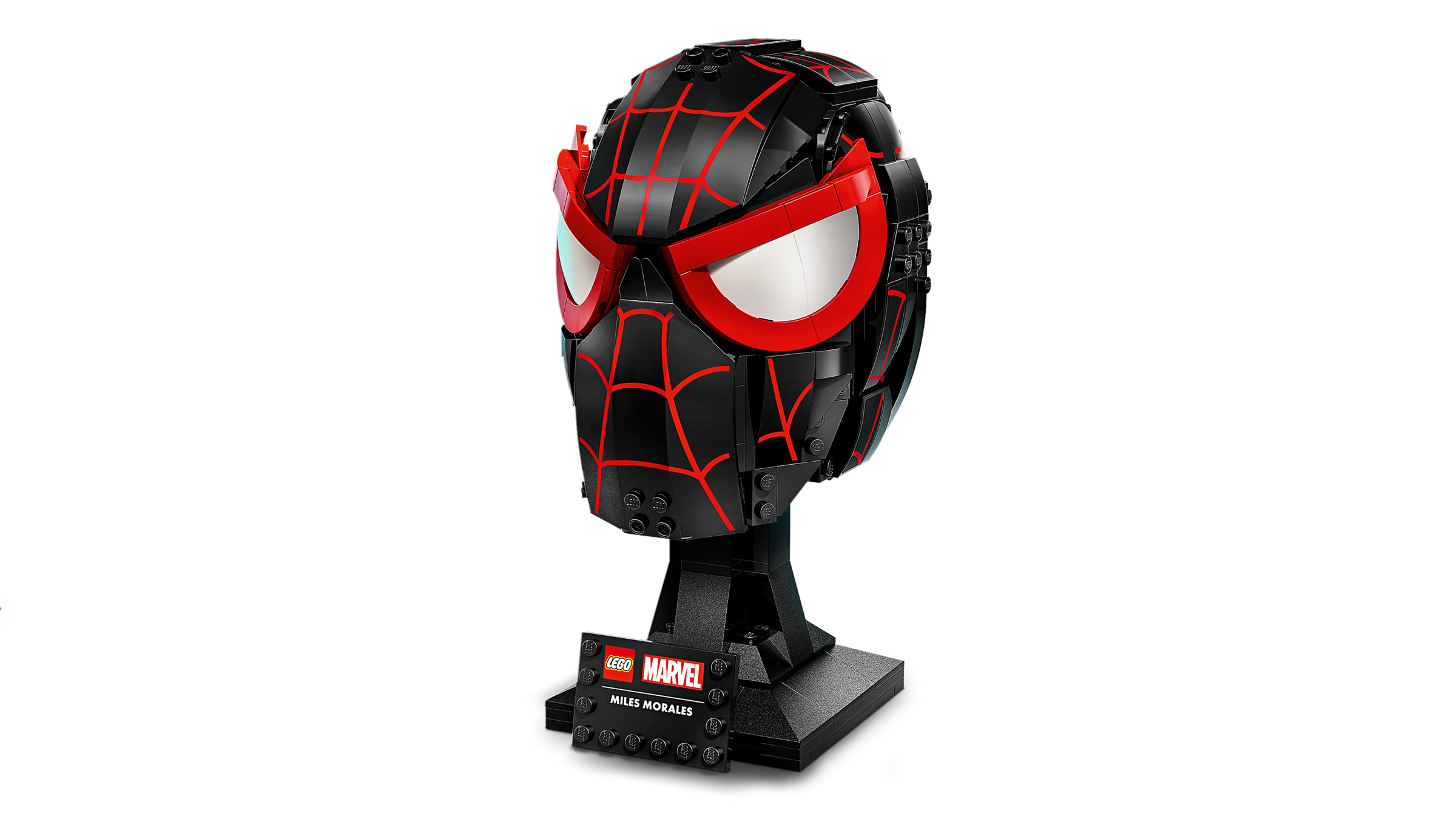 LEGO Miles Morales Mask Buildable 487 Pieces, imported from the UK