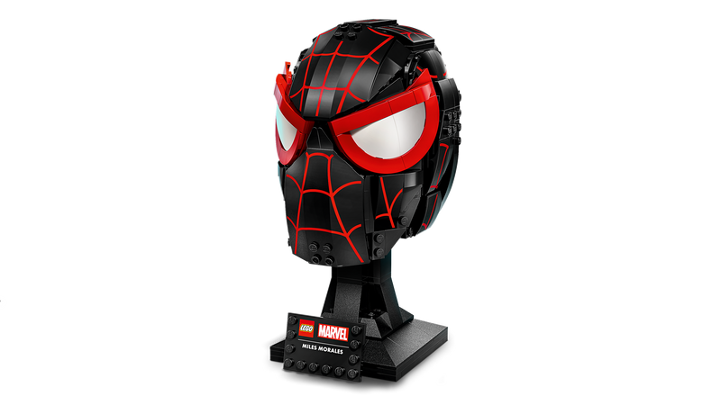 LEGO Miles Morales Mask Buildable 487 Pieces, imported from the UK