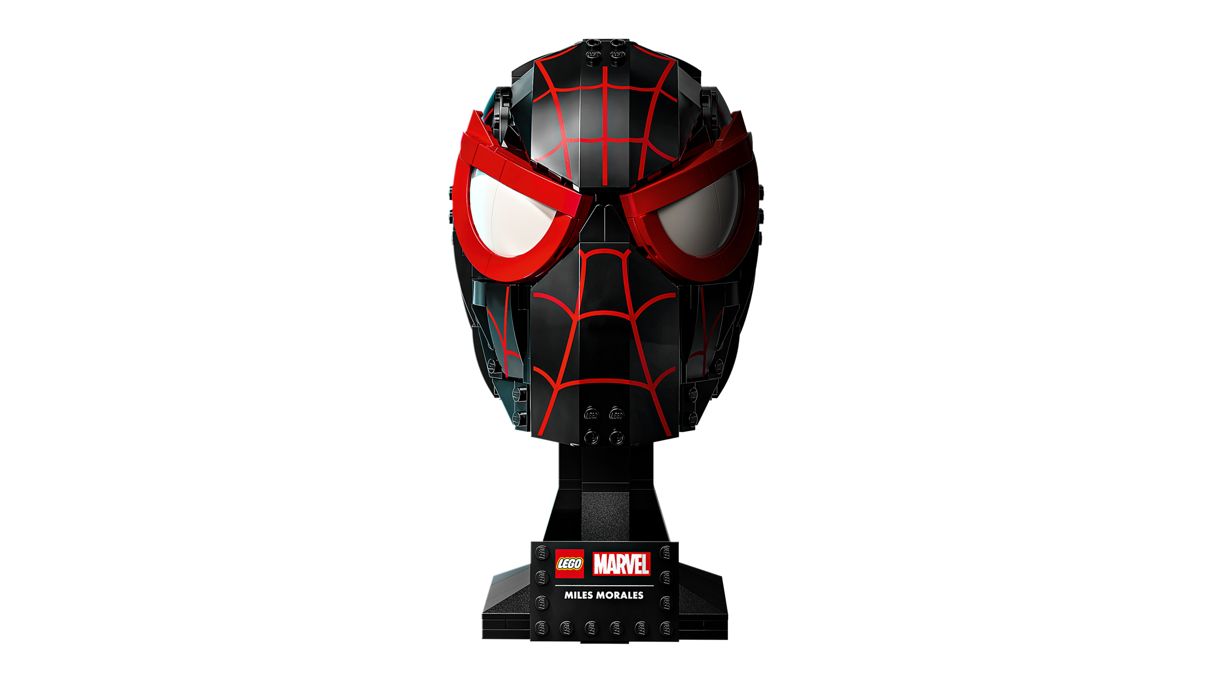 LEGO Miles Morales Mask Buildable 487 Pieces, imported from the UK