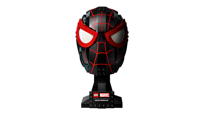 LEGO Miles Morales Mask Buildable 487 Pieces, imported from the UK