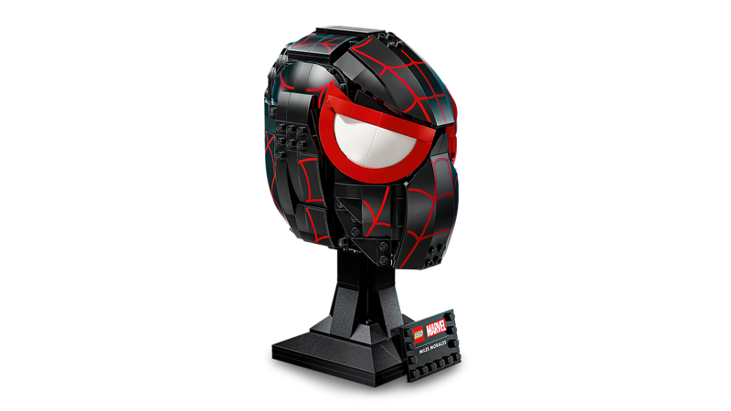 LEGO Miles Morales Mask Buildable 487 Pieces, imported from the UK