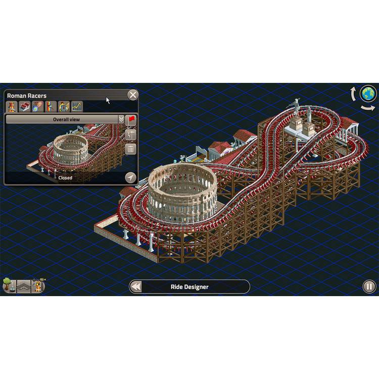 RollerCoaster Tycoon Classic Nintendo Switch game card - UK version
