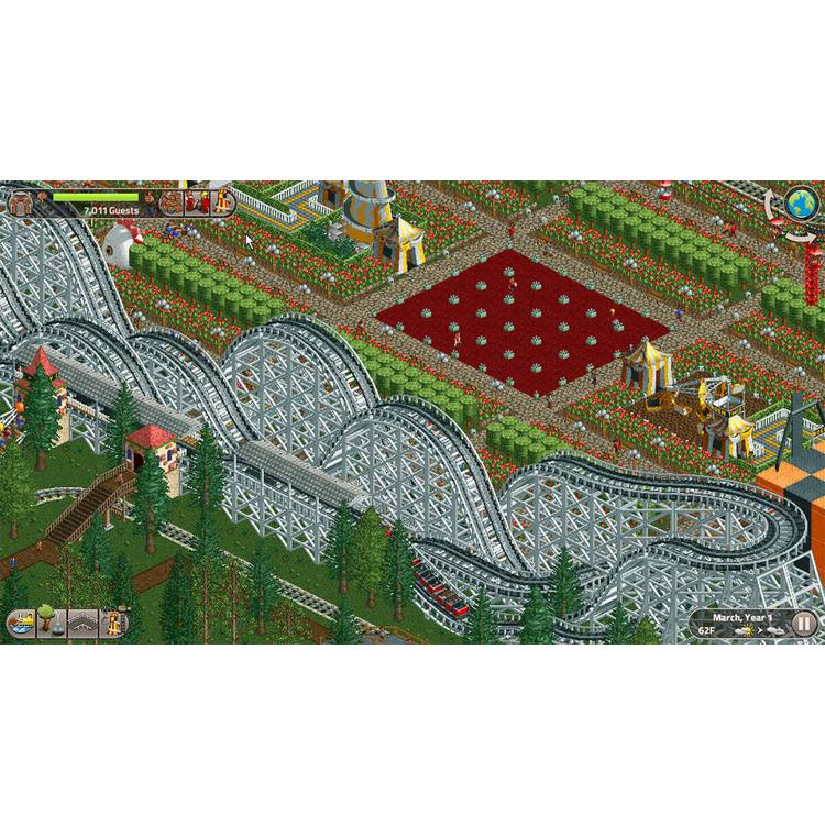 RollerCoaster Tycoon Classic Nintendo Switch game card - UK version