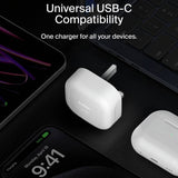 Belkin 20W USB-C compact fast charger - British product