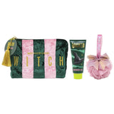 Wicked bathing gift set with shower gel body puff and wash bag - British product