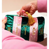 Wicked bathing gift set with shower gel body puff and wash bag - British product